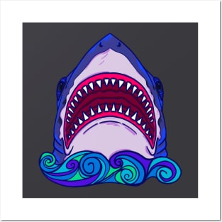 Shark Posters and Art